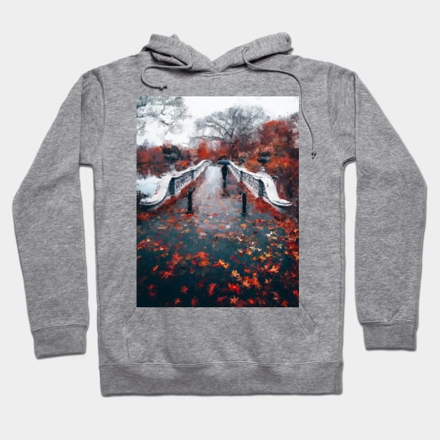 Autumn Walk Hoodie by Jarrodjvandenberg